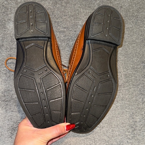 Deer Stags-Boys' Brown Formal Dress Shoes Size Big Kid 3 - Picture 13 of 16